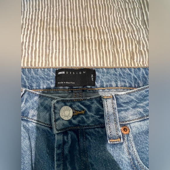 Asos Design Medium wash wide leg jeans - Picture 2 of 3